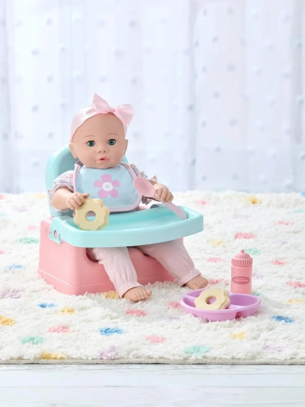 14-Inch Sweet Smiles Baby Doll - Adorable Snack Time Companion for Kids